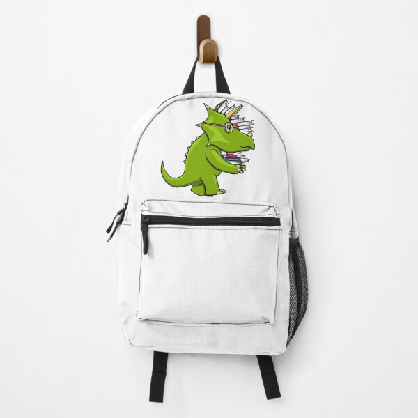 Item preview, Dinosaur Triceratops with Books designed and sold by Jaudaux Designs.
