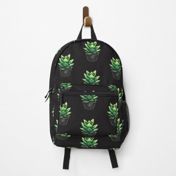 Item preview, A Pixelated Succulent for Retro Gaming Fans designed and sold by STATIC SOUL.