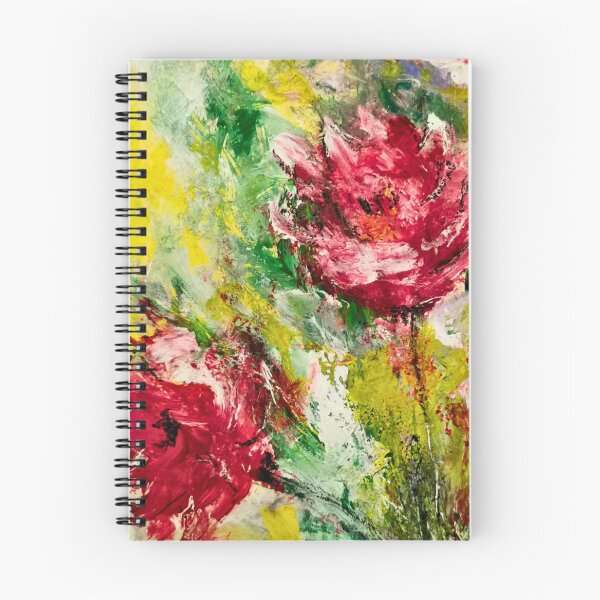 Item preview, WILD GRACE: ABUNDANCE – Colorful Floral Art Print | Vibrant Botanical Painting designed and sold by CharismaticMindArt.