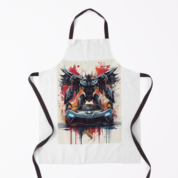 Item preview, ArtFuturisticRobotSupercarGraffiti designed and sold by Artrendzs.