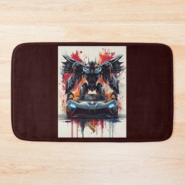 Item preview, ArtFuturisticRobotSupercarGraffiti designed and sold by Artrendzs.