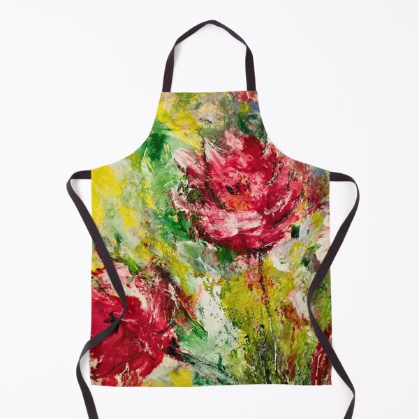Item preview, WILD GRACE: ABUNDANCE – Colorful Floral Art Print | Vibrant Botanical Painting designed and sold by CharismaticMindArt.