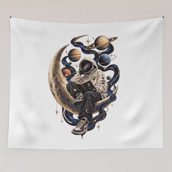 Item preview, Cosmic Dreamer Astronomy Space Art designed and sold by Ramadane_design1.