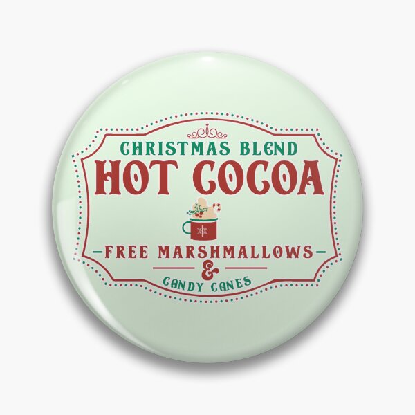 Item preview, Vintage Christmas Hot Cocoa Bar Sign, Retro Holiday Cocoa And Marshmallows designed and sold by zozo-shop.
