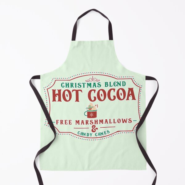 Item preview, Vintage Christmas Hot Cocoa Bar Sign, Retro Holiday Cocoa And Marshmallows designed and sold by zozo-shop.