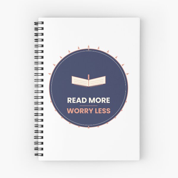Item preview, Read More Worry Less Calm Book Lover T-Shirt designed and sold by Mega-Shopping.