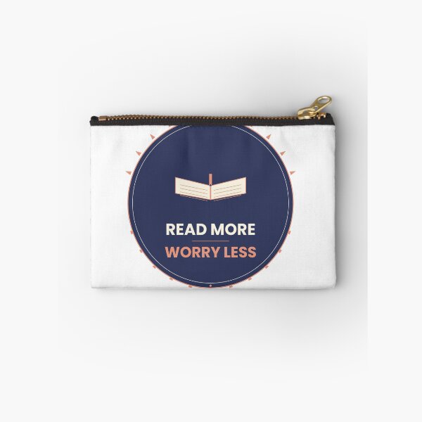 Item preview, Read More Worry Less Calm Book Lover T-Shirt designed and sold by Mega-Shopping.