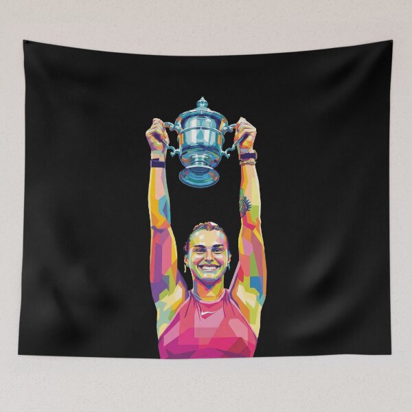 Item preview, Aryna Sabalenka Champion Wpap Pop Art designed and sold by SiksisArt.