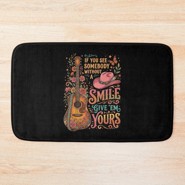Item preview, Copy of If You See Somebody Without A Smile Give 'Em Yours Country Positive Kindness designed and sold by w66aboo.