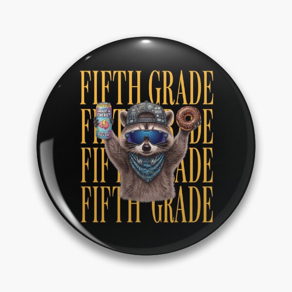 Item preview, Fifth Grade Funny Raccoon Back To School  designed and sold by CaneufeyCip.