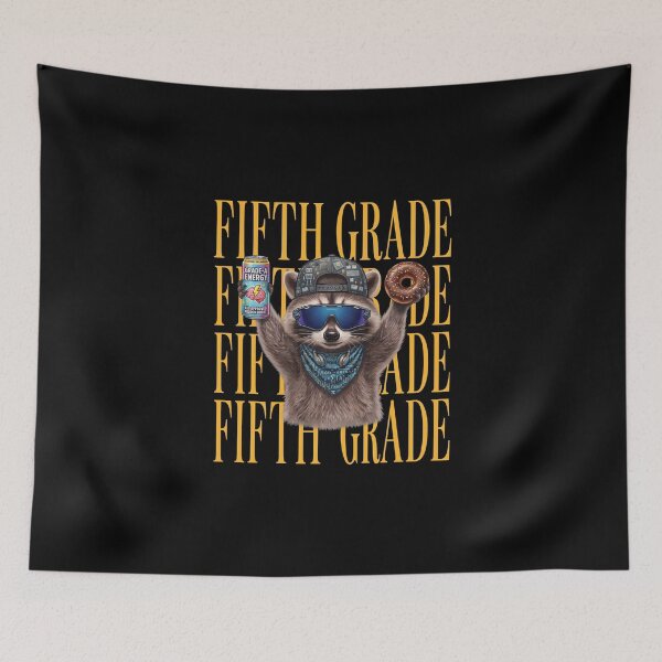 Item preview, Fifth Grade Funny Raccoon Back To School  designed and sold by CaneufeyCip.