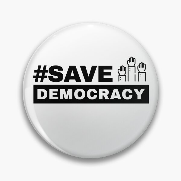 Item preview, SAVE DEMOCRACY designed and sold by Kodexstore.
