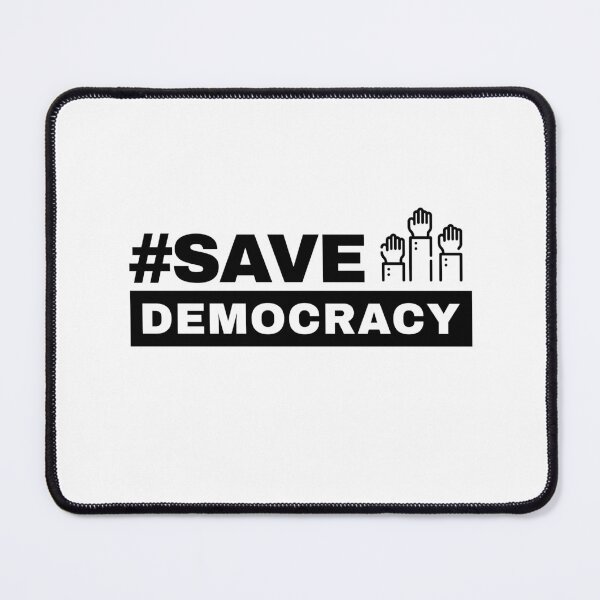 Item preview, SAVE DEMOCRACY designed and sold by Kodexstore.
