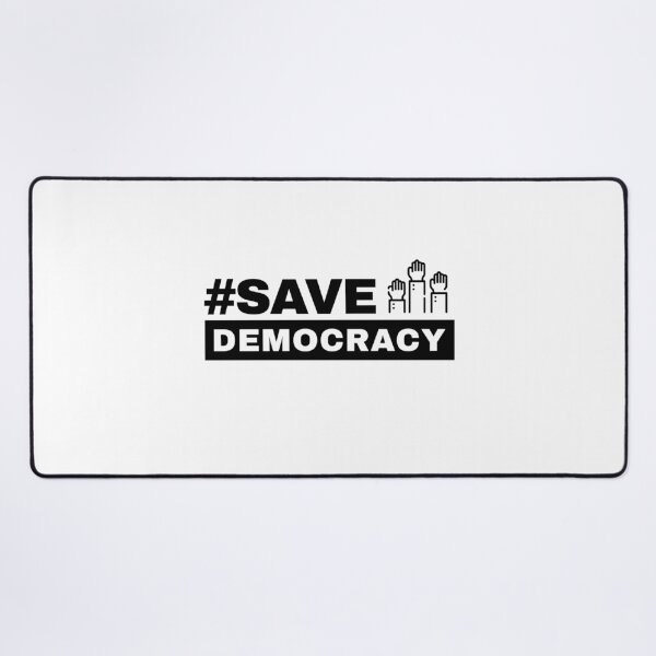 Item preview, SAVE DEMOCRACY designed and sold by Kodexstore.