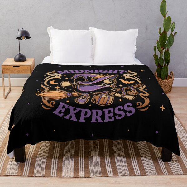 Item preview, Midnight Express - Witchy Cat designed and sold by Snouleaf.