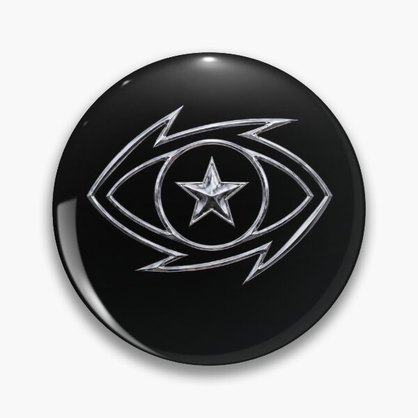 Artikelvorschau, Chrome Eye Star Y2K Logo Futuristische Cyber Streetwear entworfen und verkauft von daila70.
