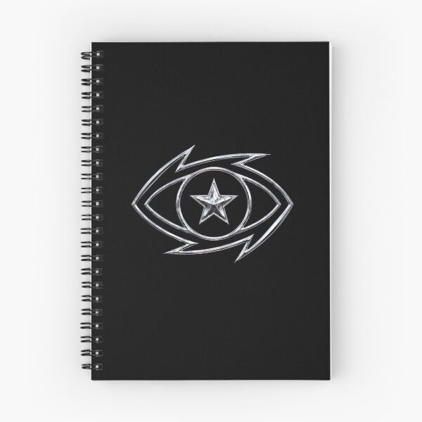 Item preview, Chrome Eye Star Y2K Logo Futuristic Cyber Streetwear designed and sold by daila70.