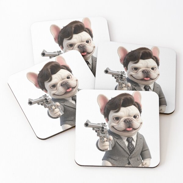 Item preview, French Bulldog MAGNUM designed and sold by SmARTNiki.