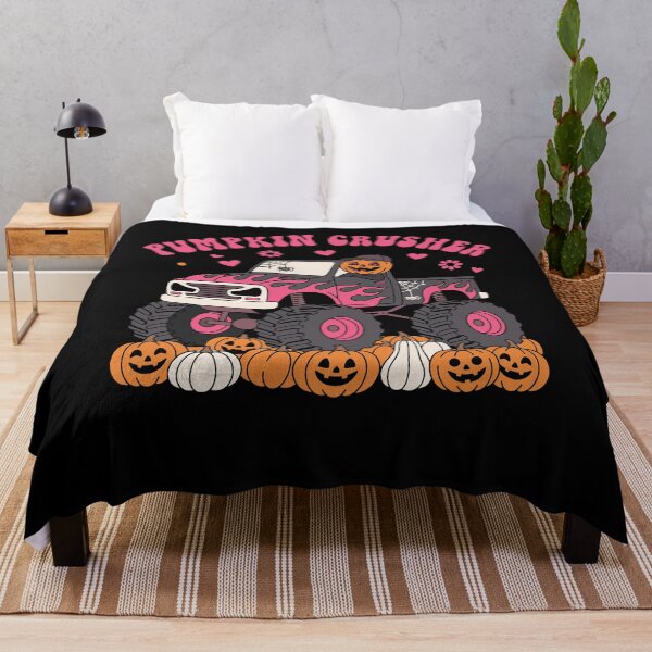 Item preview, Pumpkin Crusher Halloween Monster Truck Kids designed and sold by KroghDs.