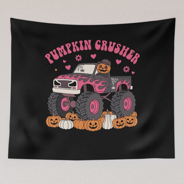 Item preview, Pumpkin Crusher Halloween Monster Truck Kids designed and sold by KroghDs.