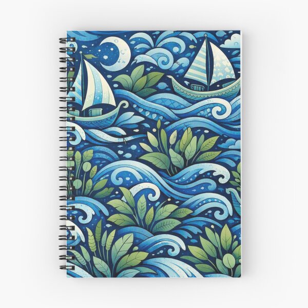 Item preview, Sailboats as if in a dreamy rhythm designed and sold by Sigtrix.