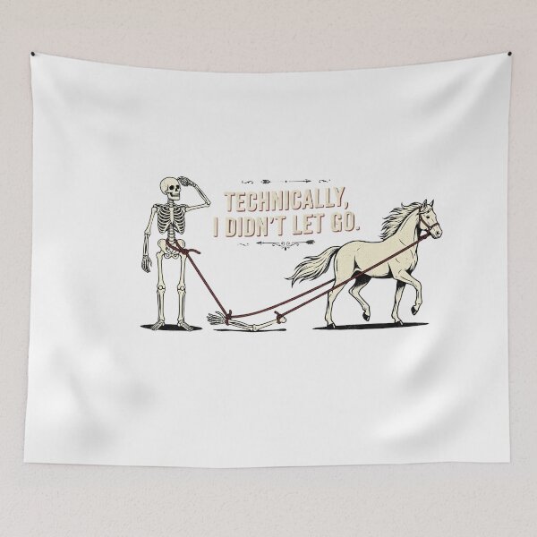 Item preview, Copy of Technically, I Didn't Let Go. Horse Riding Equestrian Rider Humor designed and sold by w66aboo.