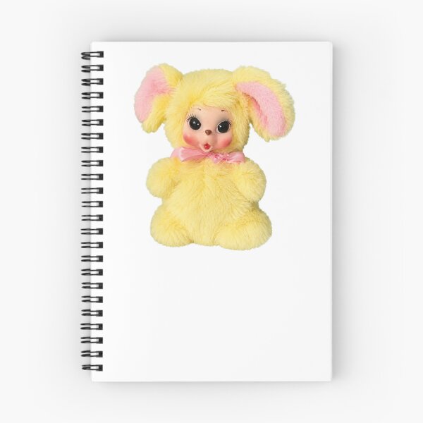Item preview, Vintage Yellow Bunny Plush designed and sold by Vintagekitch.