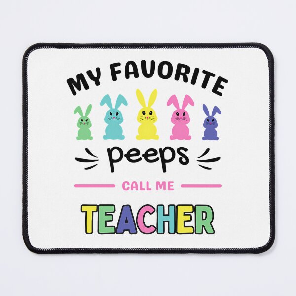 Item preview, Teaching My Favorite Peeps Shirt For Men Women Easter Teacher T-Shirt Funny Bunny Graphic Tee Top designed and sold by gruberkamilah.