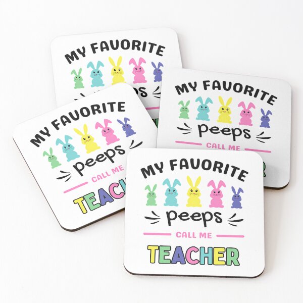 Item preview, Teaching My Favorite Peeps Shirt For Men Women Easter Teacher T-Shirt Funny Bunny Graphic Tee Top designed and sold by gruberkamilah.