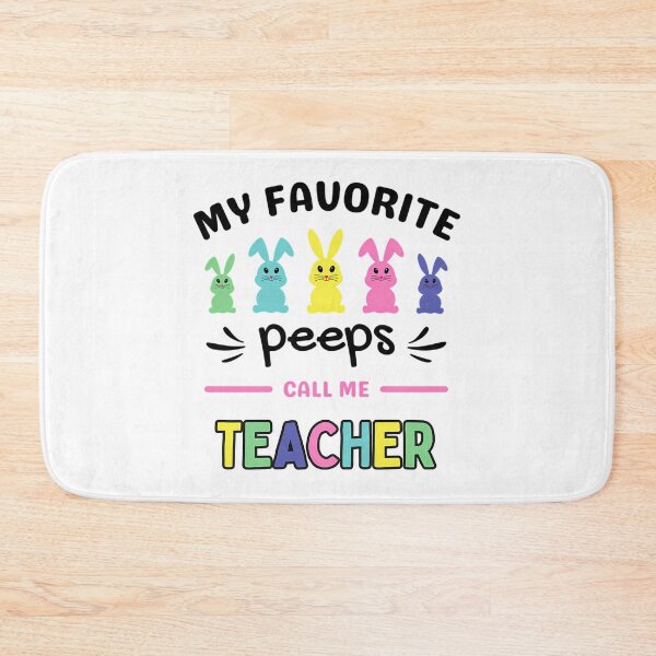 Item preview, Teaching My Favorite Peeps Shirt For Men Women Easter Teacher T-Shirt Funny Bunny Graphic Tee Top designed and sold by gruberkamilah.