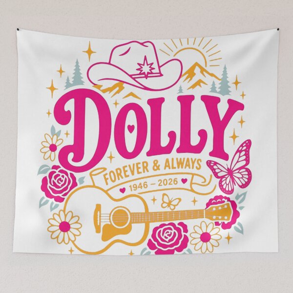 Item preview, Vintage Dolly Parton Memorial 1946-2026 designed and sold by CindyHiks.