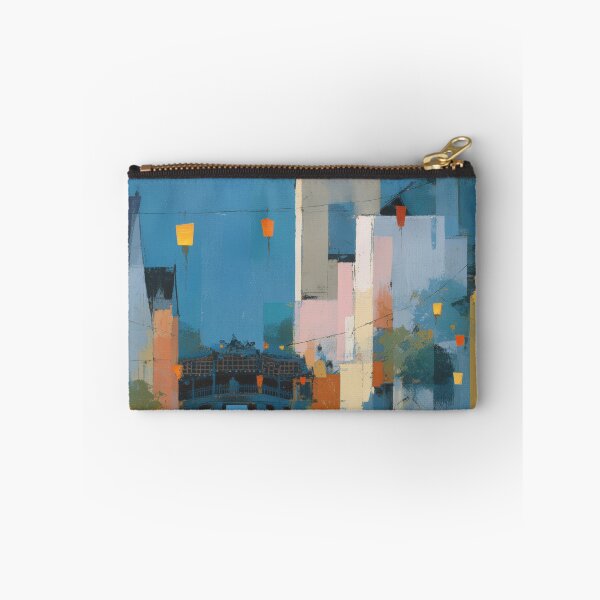 Item preview, Hoi An Canal, Lantern Town Decor designed and sold by MarkedArtPrints.