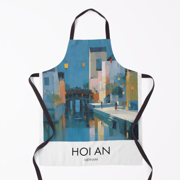 Item preview, Hoi An Canal, Lantern Town Decor designed and sold by MarkedArtPrints.