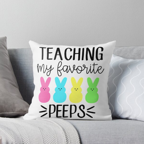 Item preview, Teaching My Favorite Peeps Shirtteacher Shirteaster Teacher Shirt Teacher T-Shirt Teacher Teepeeps T-Shirt Easter Shirteaster Day designed and sold by gruberkamilah.