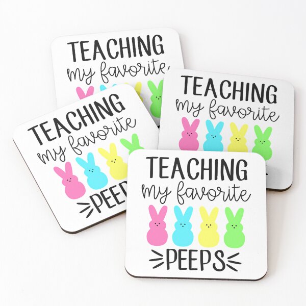 Item preview, Teaching My Favorite Peeps Shirtteacher Shirteaster Teacher Shirt Teacher T-Shirt Teacher Teepeeps T-Shirt Easter Shirteaster Day designed and sold by gruberkamilah.