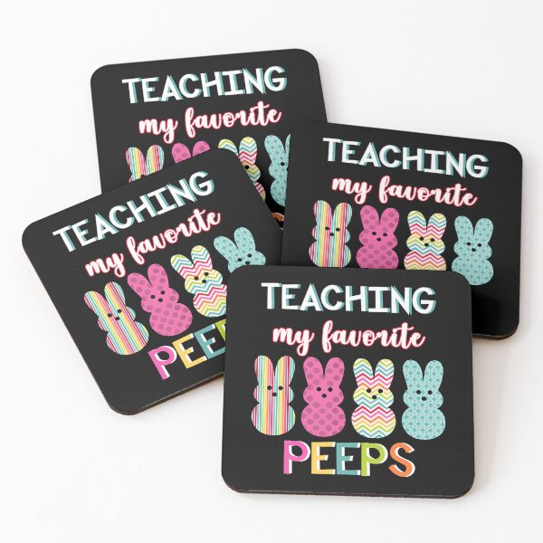 Item preview, Teaching My Favorite Peeps Teacher Easter Bunny Egg Easter Gift designed and sold by gruberkamilah.