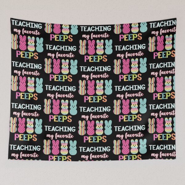 Item preview, Teaching My Favorite Peeps Teacher Easter Bunny Egg Easter Gift designed and sold by gruberkamilah.
