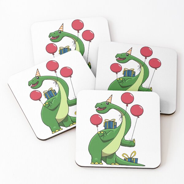 Item preview, Happy Birthday Dinosaur Brontosaurus designed and sold by Jaudaux Designs.