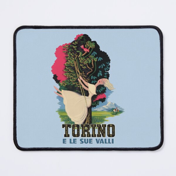 Item preview, Turin and its Valleys 1951 - Vintage Travel Poster designed and sold by Torinostalgia.