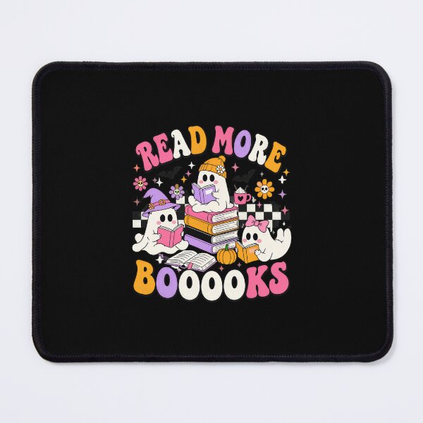 Item preview, Retro Ghost Reading Books - Read More Booooks Halloween designed and sold by felixpalette.