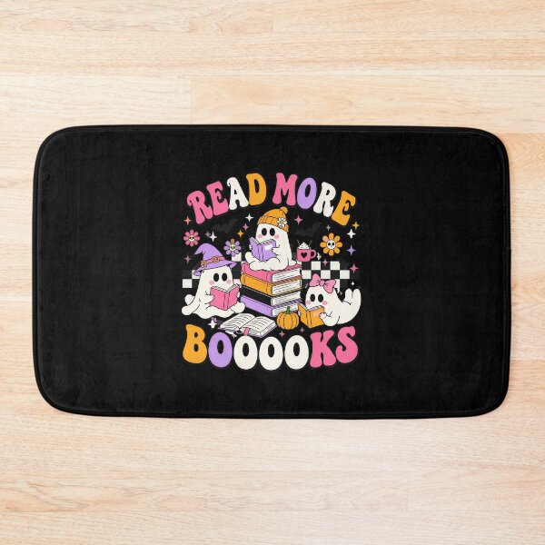 Item preview, Retro Ghost Reading Books - Read More Booooks Halloween designed and sold by felixpalette.