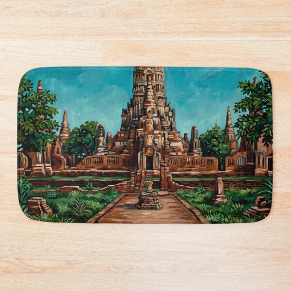 Item preview, Ayutthaya Acrylic Travel Print Thailand designed and sold by POSTERIOCREW.