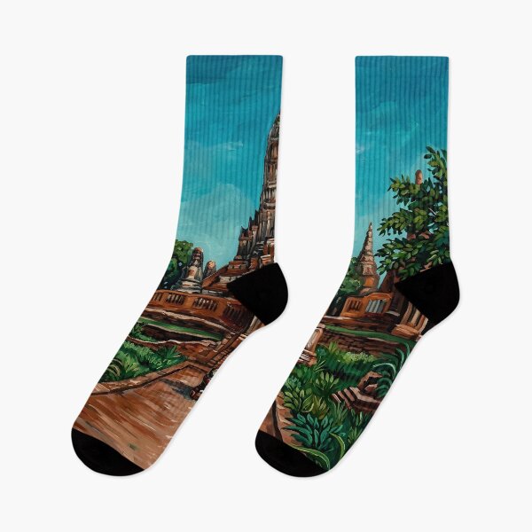 Item preview, Ayutthaya Acrylic Travel Print Thailand designed and sold by POSTERIOCREW.