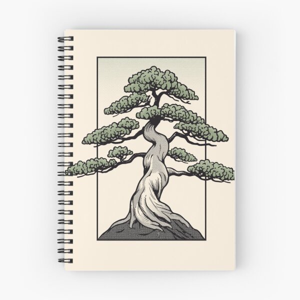 Item preview, Quiet Growth — Bonsai in Sage designed and sold by DuliDoodles.