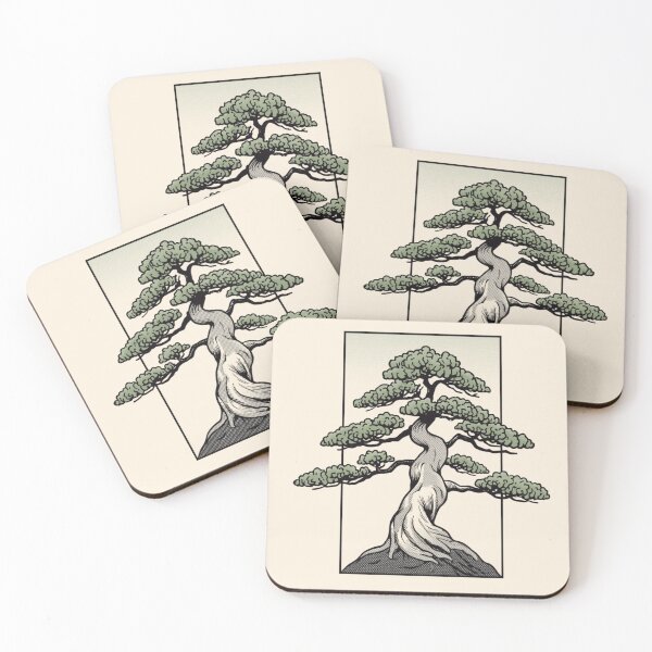 Item preview, Quiet Growth — Bonsai in Sage designed and sold by DuliDoodles.