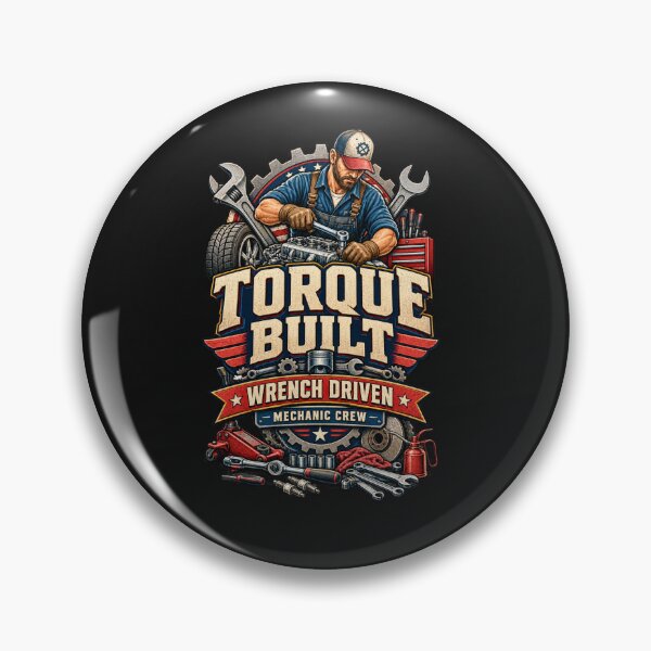 Item preview, Torque Built Wrench Driven Auto Mechanic designed and sold by AdicretorDesign.