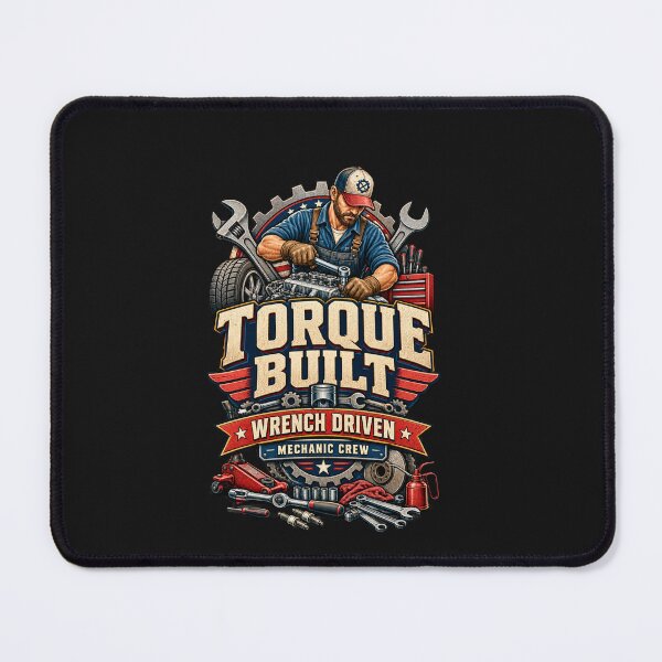 Item preview, Torque Built Wrench Driven Auto Mechanic designed and sold by AdicretorDesign.