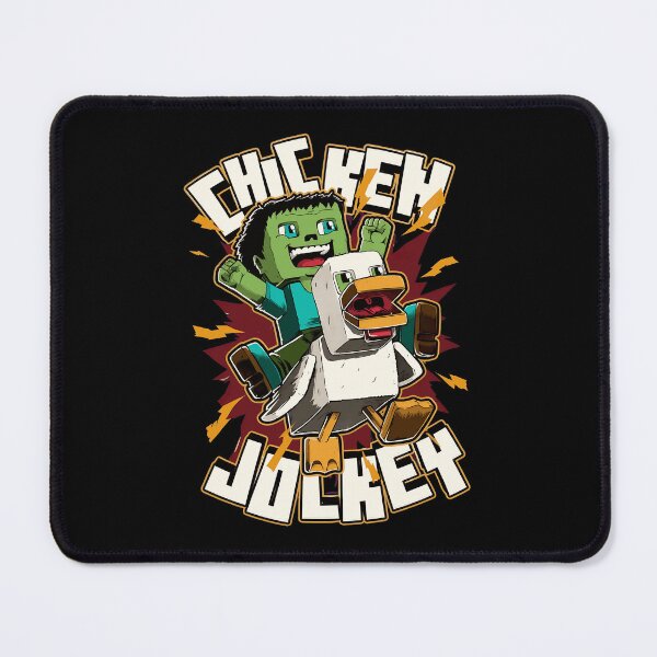 Item preview, Pixelated Zombie Riding Chicken Gaming Tee designed and sold by Daryel99.