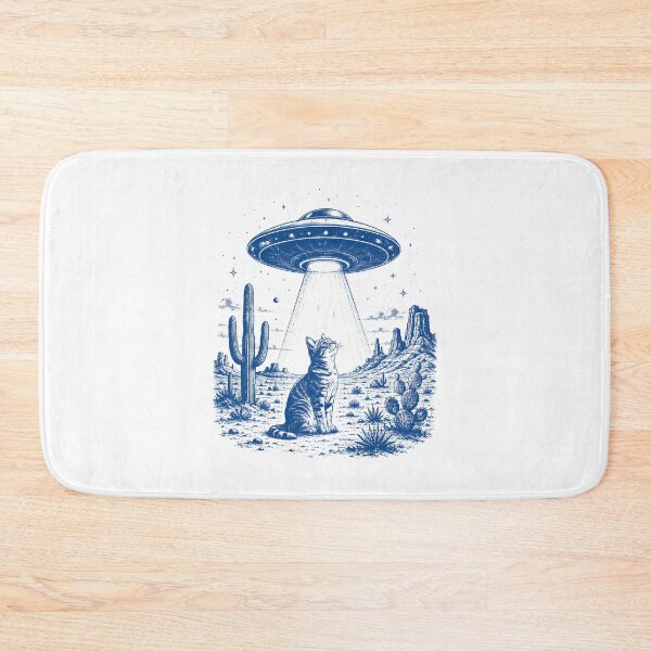 Item preview, Cowboy Cat UFO designed and sold by Animavera.