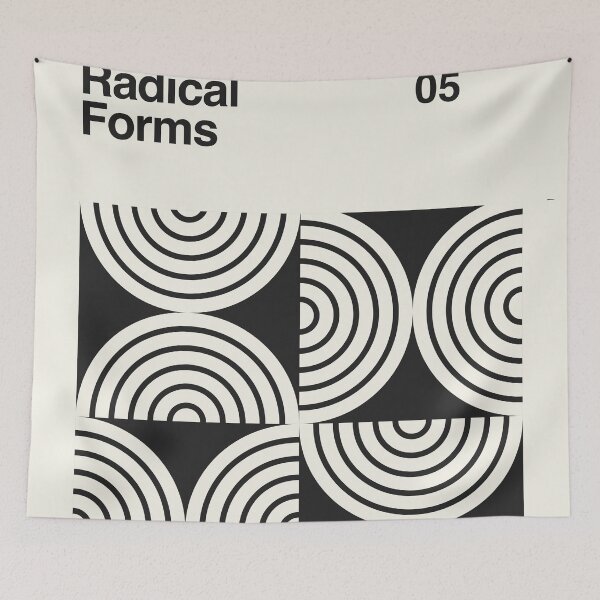 Item preview, Radical Forms 05 - Minimalist Swiss Geometric Art designed and sold by Sub88 Studio.